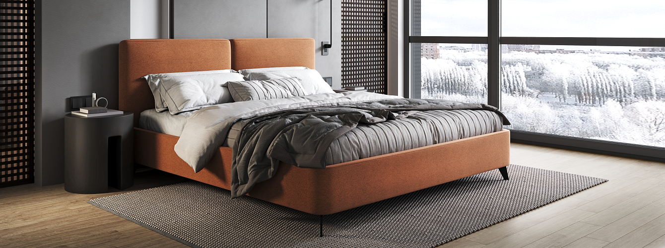 Интерьерные кровати